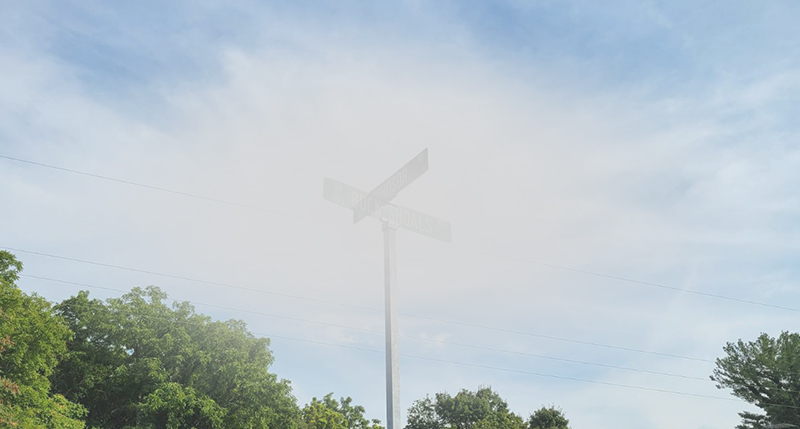 Street Sign macular degeneration